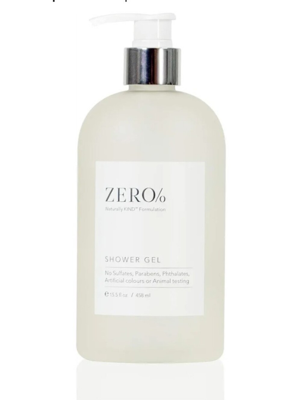 Gilchrist & Soames Shampoo Zero % Collection Shower Gel No Parabens 15.5oz